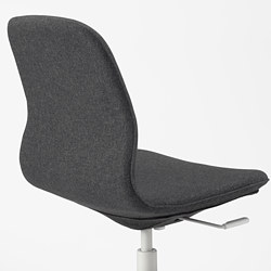Measurement Illustration - LÅNGFJÄLL office chair