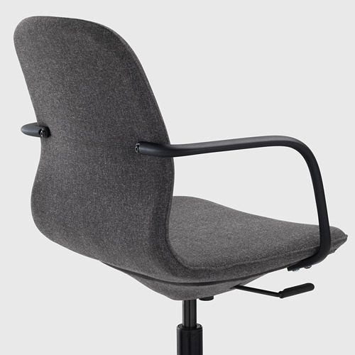 LÅNGFJÄLL, silla de trabajo con reposabrazos. 4 de 9 abrir diálogo