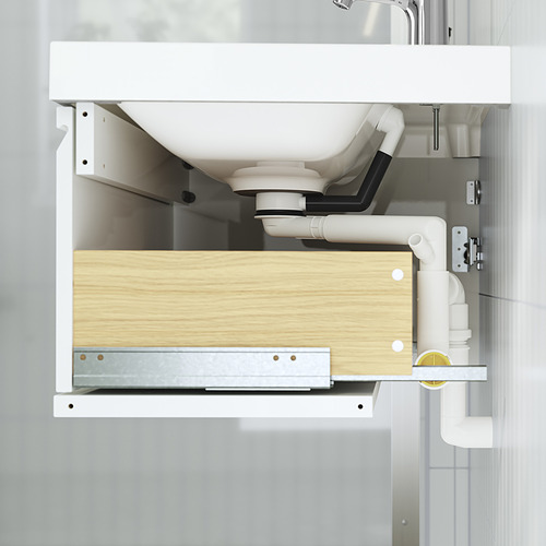 ÄNGSJÖN / BACKSJÖN, Bathroom vanity with drawers and sink. 6 of 8 open dialog