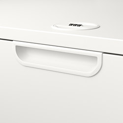 Measurement Illustration - GALANT storage combination with filing