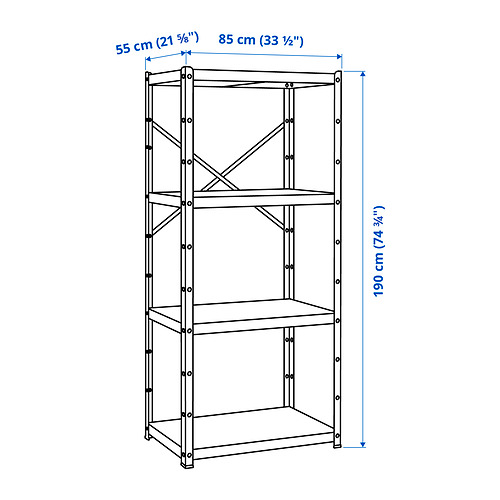 BROR, indoor shelving unit. 6 of 6 open dialog