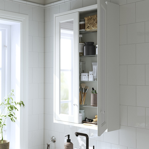 TÄNNFORSEN, mirror cabinet with doors. 3 of 3 open dialog