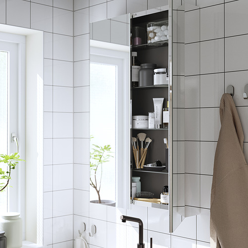 LETTAN, mueble de baño con espejo y puertas. 3 de 4 abrir diálogo