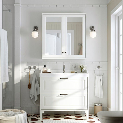 TÄNNFORSEN / RUTSJÖN, tocador de baño+cajones. 2 de 7 abrir diálogo