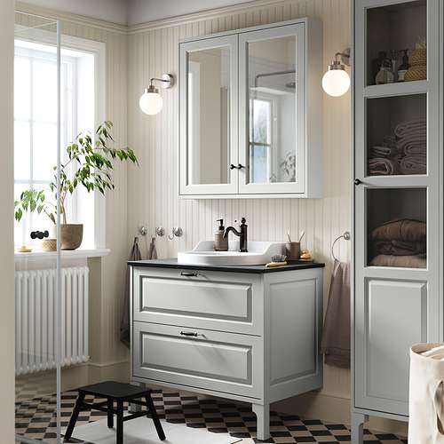 TÄNNFORSEN / RUTSJÖN, tocador de baño+cajones. 2 de 8 abrir diálogo