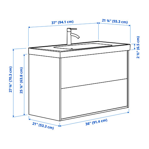 ÄNGSJÖN / ORRSJÖN, wash-stnd w drawers/wash-basin. 7 of 7 open dialog