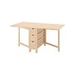 NORDEN drop leaf dining table 