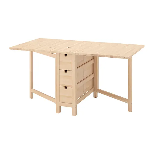 IKEA Mayagüez - NORDEN drop leaf dining table, birch, 10 1/4/35/59
