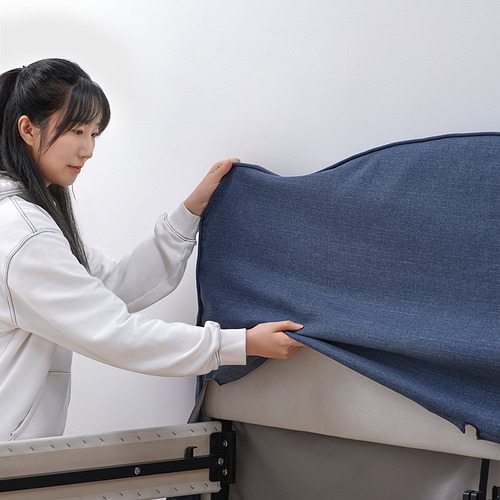 RAMNEFJÄLL, upholstered bed frame. 5 of 13 open dialog