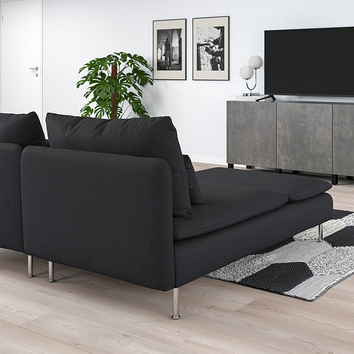 SÖDERHAMN, sofá 4 plazas con chaiselongue. 3 de 7 abrir diálogo