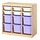 Select colour variation: room divider/light white stained pine/white-lilac, 36 5/8 "x17 3/8 "x35 7/8 "