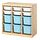 Select colour variation: room divider/light white stained pine/white-light blue, 36 5/8 "x17 3/8 "x35 7/8 "