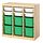 Current variation: room divider light white stained pine/white bright green, 36 5/8 "x17 3/8 "x35 7/8 "