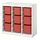 Select colour variation: room divider/white red