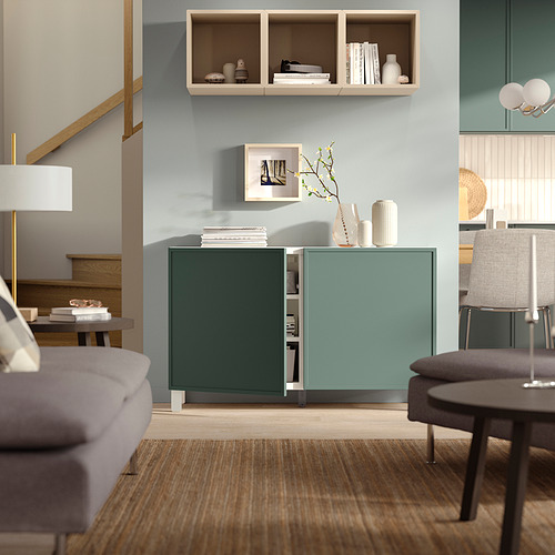 BESTÅ, combinación almacenamiento+puertas. 3 de 4 abrir diálogo