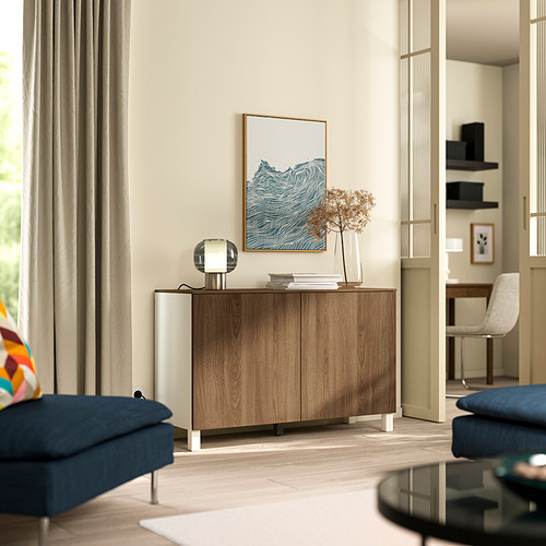 BESTÅ, combinación almacenamiento+puertas. 2 de 3 abrir diálogo