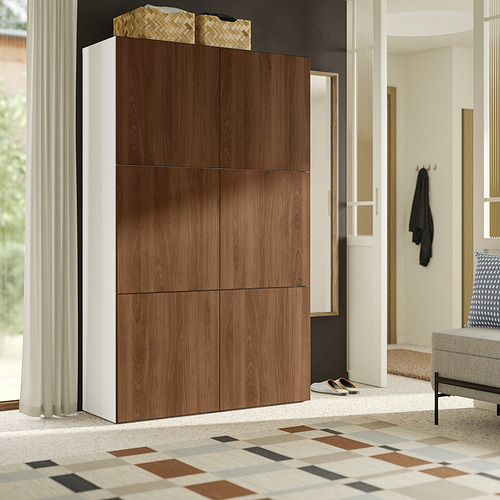 BESTÅ, combinación almacenamiento+puertas. 2 de 4 abrir diálogo