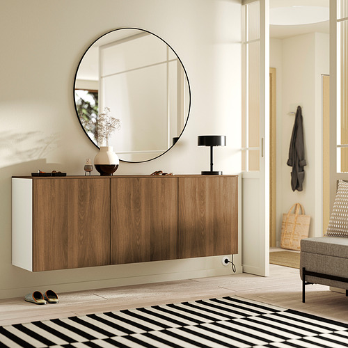 BESTÅ, wall mounted cabinet with doors. 2 of 4 open dialog