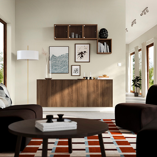 BESTÅ, wall mounted cabinet with doors. 3 of 4 open dialog