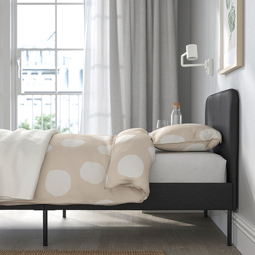 SLATTUM, upholstered bed Twin. 3 of 8 open dialog