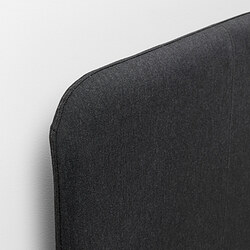 Measurement Illustration - SLATTUM upholstered bed Queen