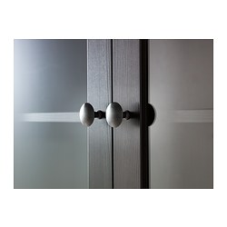 Measurement Illustration - HEMNES glass-door cabinet with 3 drawers