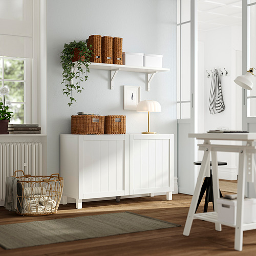 BESTÅ, storage combination with doors. 2 of 3 open dialog