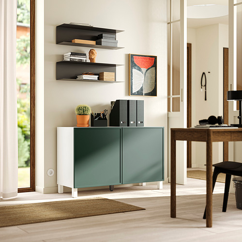 BESTÅ, combinación almacenamiento+puertas. 2 de 4 abrir diálogo