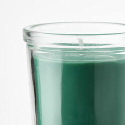 HEDERSAM vela perfumada en vidrio