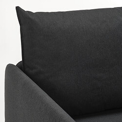 Measurement Illustration - LINDÅKRA 2-seat sleeper sofa