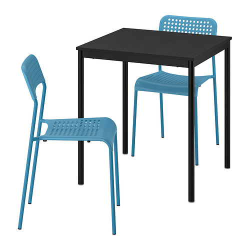 SANDSBERG, table and 2 chairs. 1 of 7 open dialog