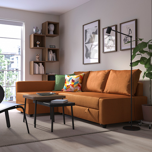 FRIHETEN, sofá cama 3 plazas con chaiselongue. 4 de 9 abrir diálogo