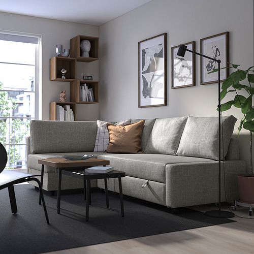 FRIHETEN / KLAGSHAMN, sleeper 3-seat sofa with chaislongue. 4 of 8 open dialog