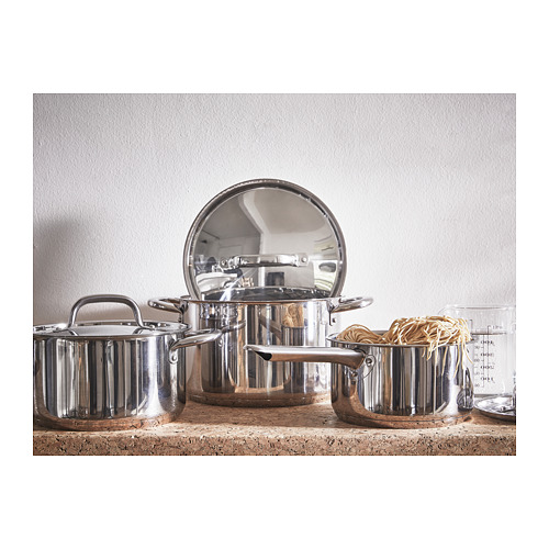 IKEA 365+, batería de cocina, 6 piezas. 3 de 7 abrir diálogo