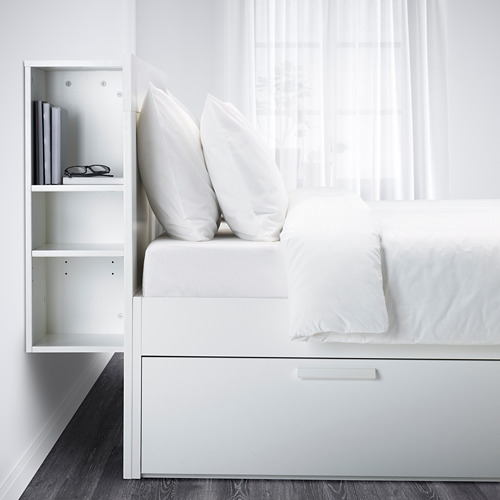 BRIMNES, bedroom furniture, set of 2. 2 of 7 open dialog