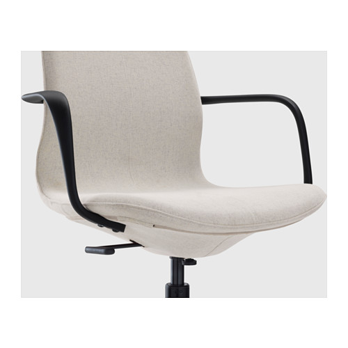 LÅNGFJÄLL, silla de trabajo con reposabrazos. 5 de 7 abrir diálogo