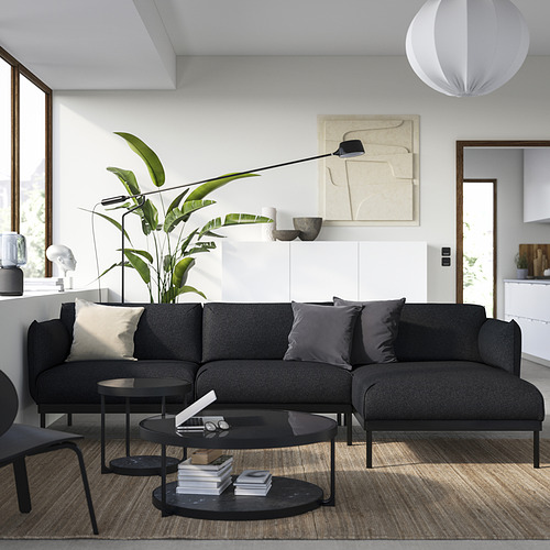 ÄPPLARYD, sofá 3 plazas con chaiselongue. 2 de 8 abrir diálogo
