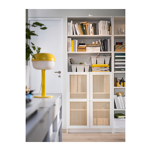 BILLY / HÖGADAL, bookcase with doors. 2 of 3 open dialog