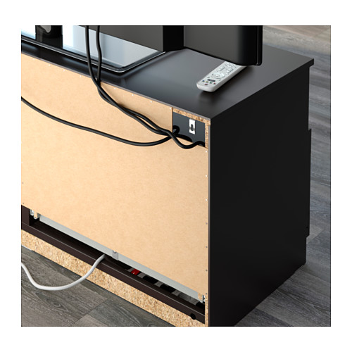 BRIMNES, TV storage combination. 5 of 6 open dialog
