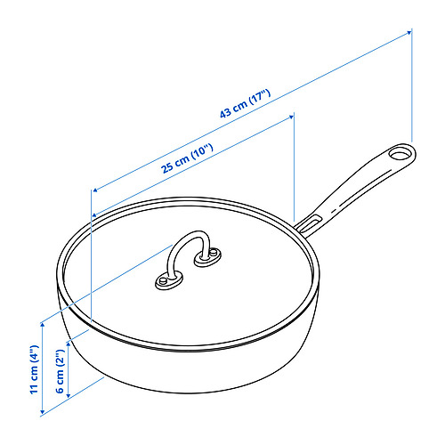 FINMAT, sauté pan with lid. 6 of 18 open dialog