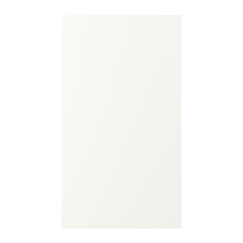 VALLSTENA white kitchen cabinet, smooth surface, square shape, simple design.