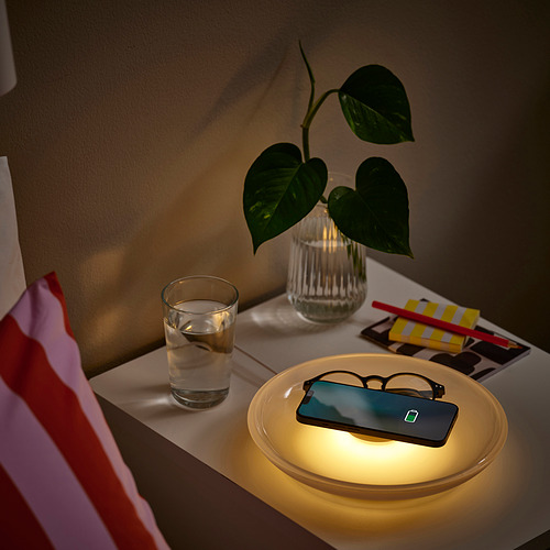 VÄSTMÄRKE, wireless charger with lighting. 5 of 7 open dialog