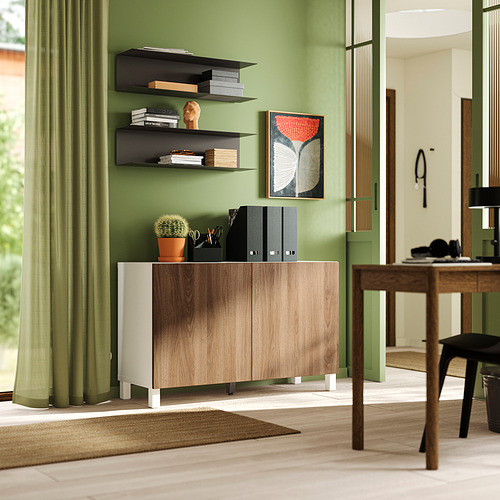 BESTÅ, combinación almacenamiento+puertas. 2 de 4 abrir diálogo