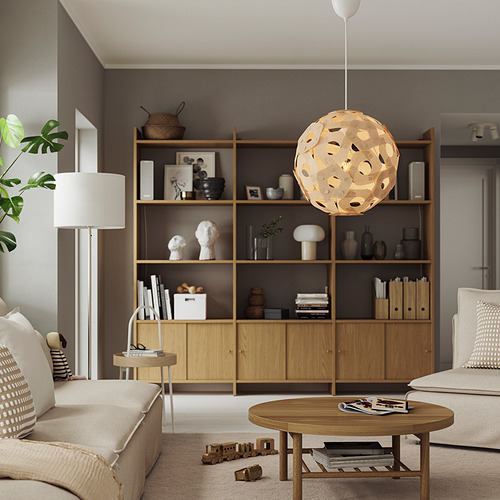 ÖDLEBLAD, pendant lamp shade. 2 of 6 open dialog