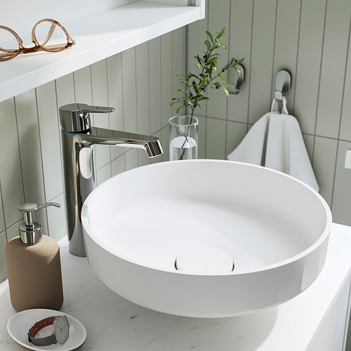 LERSJÖN, countertop sink w water trap. 2 of 3 open dialog