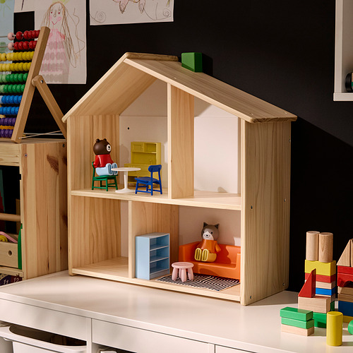 HUSET, muebles+ figuras casas muñecas. 2 de 4 abrir diálogo