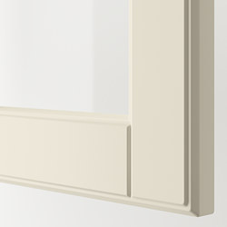SEKTION base cabinet with 2 glass doors