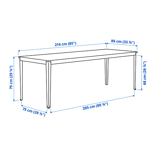 TEGELÖN / TEGELÖN, mesa con 6 sillas, exterior. 11 de 12 abrir diálogo