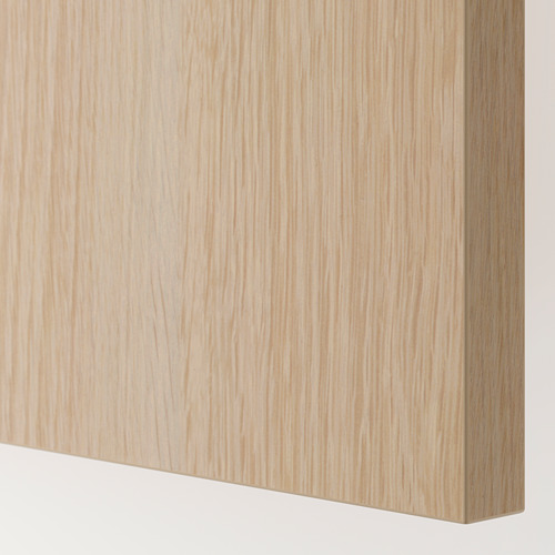 Primer plano de la superficie de madera clara, que muestra una textura suave y una veta natural.