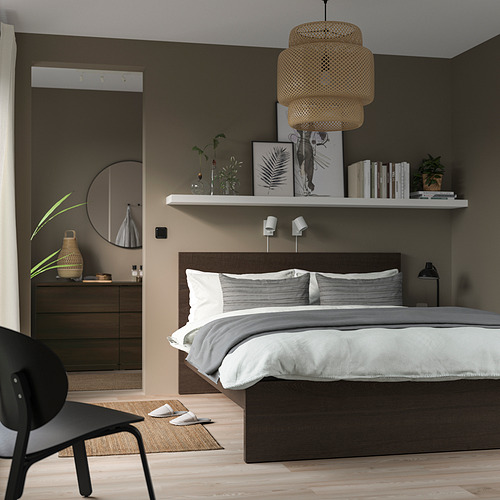 MALM,  Full bed frame high. 2 of 6 open dialog